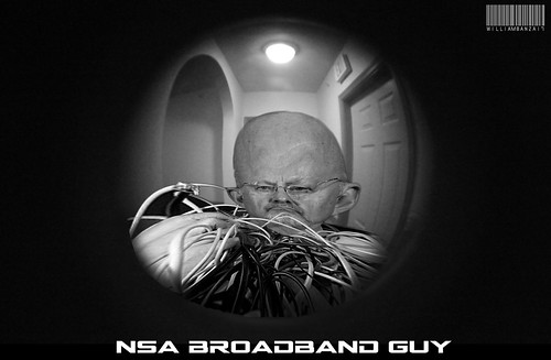 NSA BROADBAND GUY by WilliamBanzai7/Colonel Flick