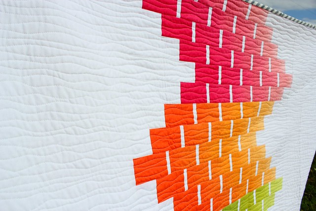 Ombre Love | A Finished Quilt