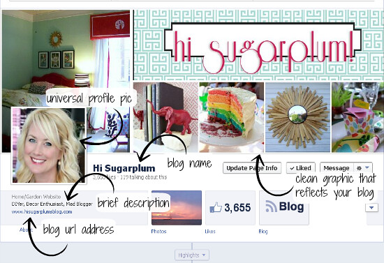 Hi Sugarplum | Tips on building your blog with Facebook