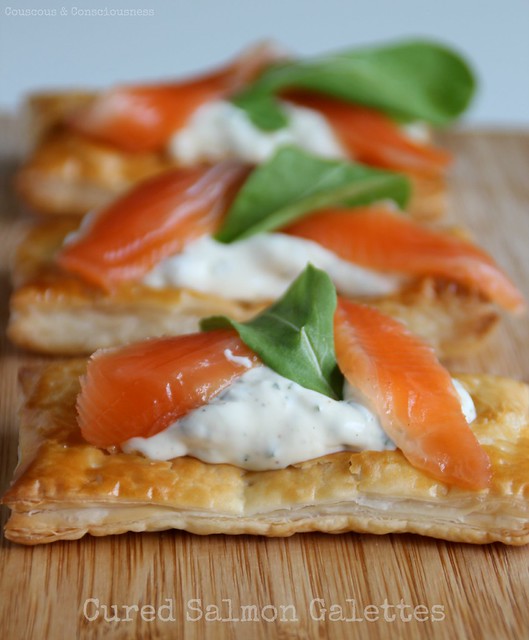 Cured Salmon Galettes 1