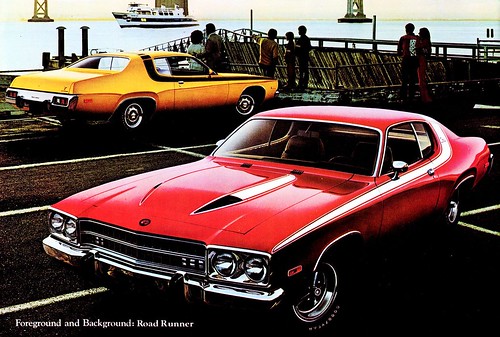 1973 Plymouth Road Runner  Brochure by Rickster G