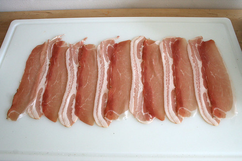 21 - Speck & Bacon auslegen / Put down bacon
