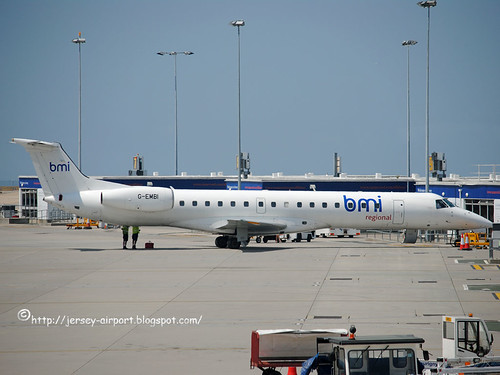 G-EMBI Embraer 145 by Jersey Airport Photography