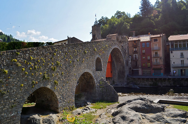 Pont Nou, Camprodon, Pyrenees, Catalonia