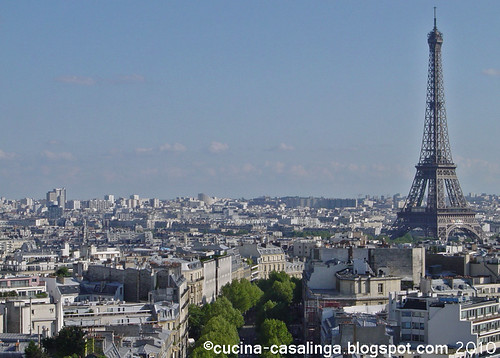 Arc de Triomphe - Blick Eiffelturm