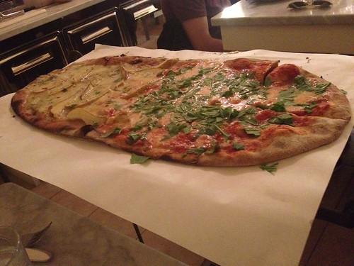 Amazing spelt pizza, La Botteghina, Alghero, Sardinia. From Tips for Visiting Alghero, Sardinia