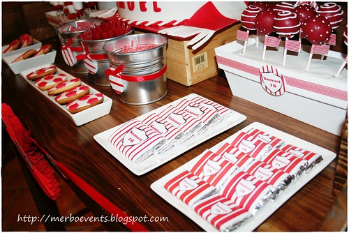Sweet table red&white 5Merbo Events