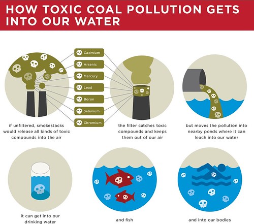 How toxic coal pollution gets into our water.
