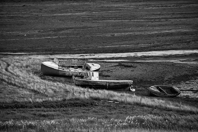 Abandoned Boats on Skye