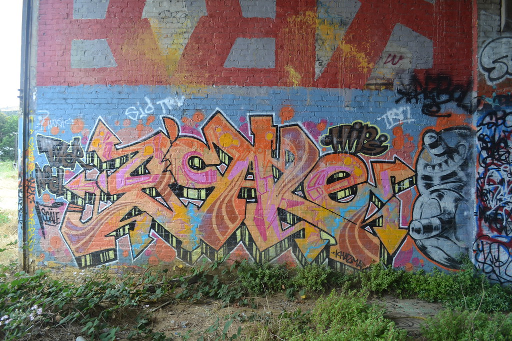 SCALE, Graffiti, San Francisco, the yard, chill spot