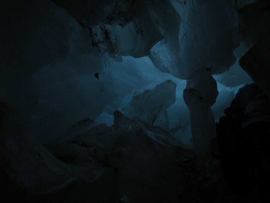 An ice cave on Franz Josef Glacier - New Zealand