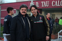 Inzaghi e Marchetti torneo Viareggio 2014