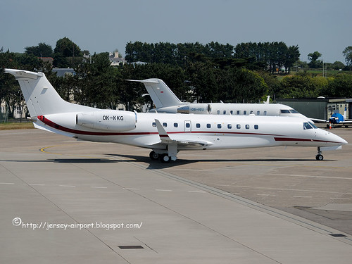 OK-KKG Embraer EMB-135BJ Legacy by Jersey Airport Photography