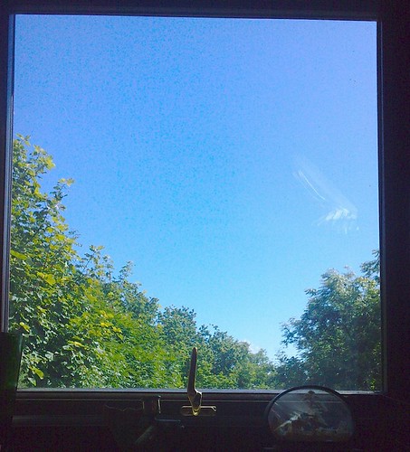 Hazy blue sky by Calum Hall Tobermory