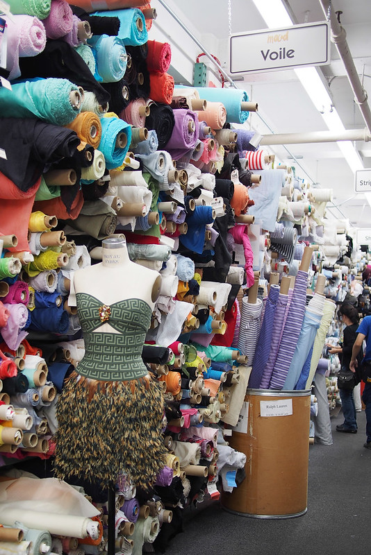 NYC fabric shopping