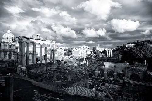nubi sulla Roma antica
