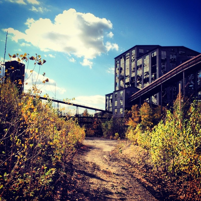 I can't believe this old coal breaker site is open to the public! Go preservation efforts!