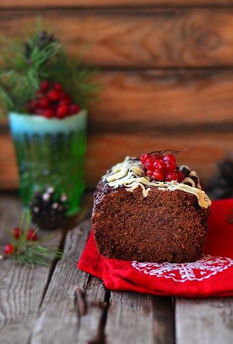 Christmas chocolate cake.8