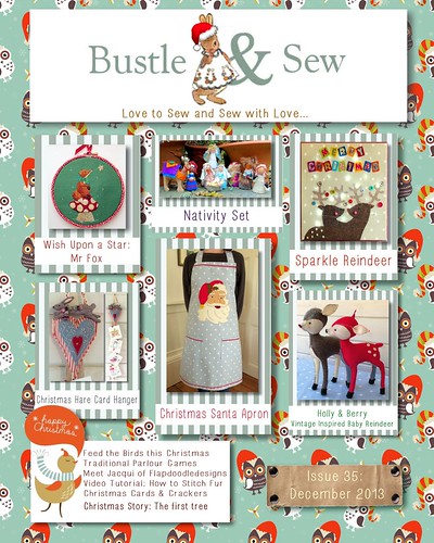 Bustle & Sew Magazine Issue 35: December 2013