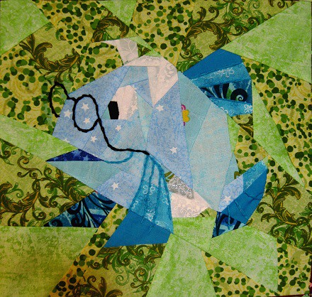 Disney Mystery Quilt, Block 5, The Wise Fish