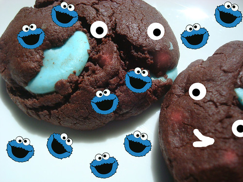 Cookie monster cookies