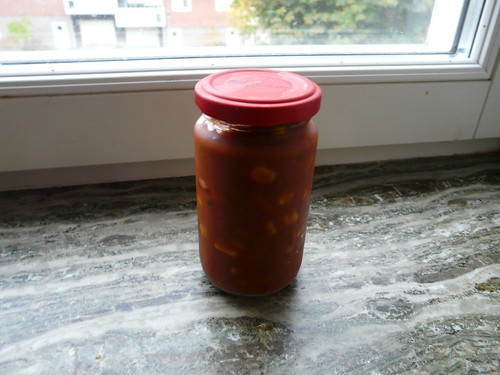salsa in a jar!
