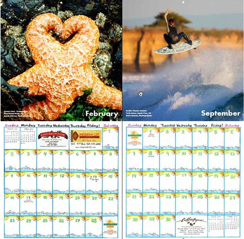 Tide & Light Calendar