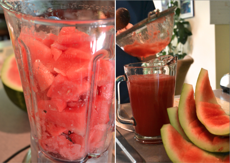 watermelon ginger juice | things i made today