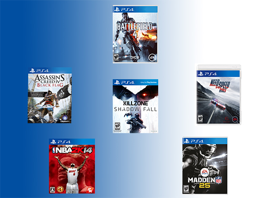 PS4: Six Launch Games Mega Unboxing!
