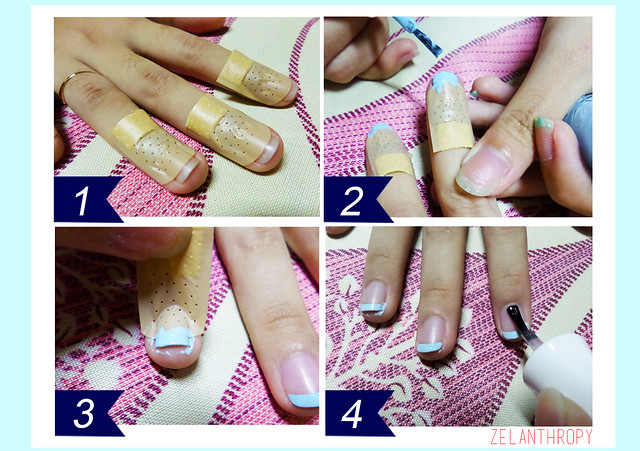 how to do the perfect french tip by Zelanthropy