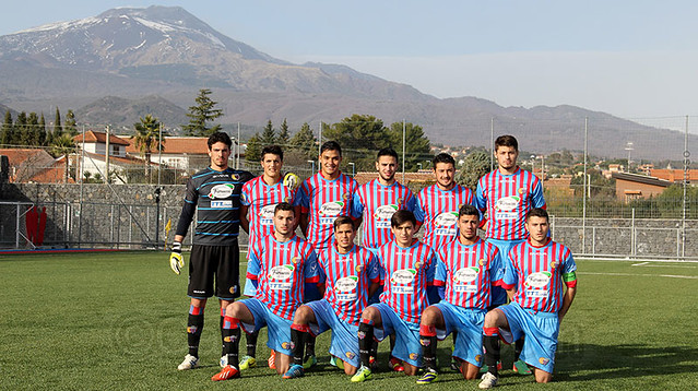 In piedi, da sinistra: Ficara, De Matteis, Cabalceta, Cannone Sessa, Petkovic. In basso, da sinistra: Gallo, Caruso, Di Grazia, Garufi, Brugaletta.