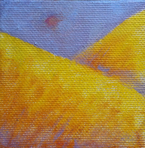 Golden Mountains (Mini-Painting as of Jan. 31, 2014) by randubnick