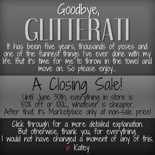 Goodbye, Glitterati.