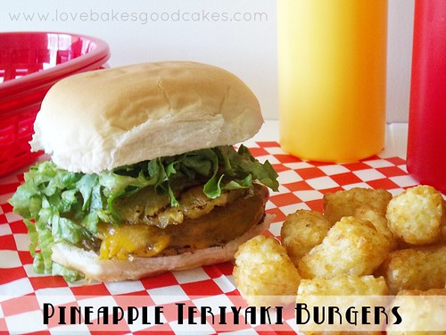 Pineapple Teriyaki Burger