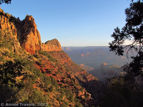 A nicer view along the Grandview Trail, Grand Canyon National Park, Arizona