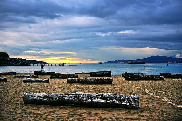 Kitsilano Beach in Vancouver