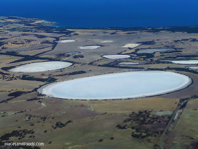 salt lakes in Kangaroo island