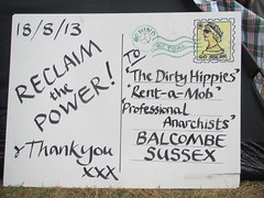 Anti-fracking March and Rally in Balcombe (18.8.13)