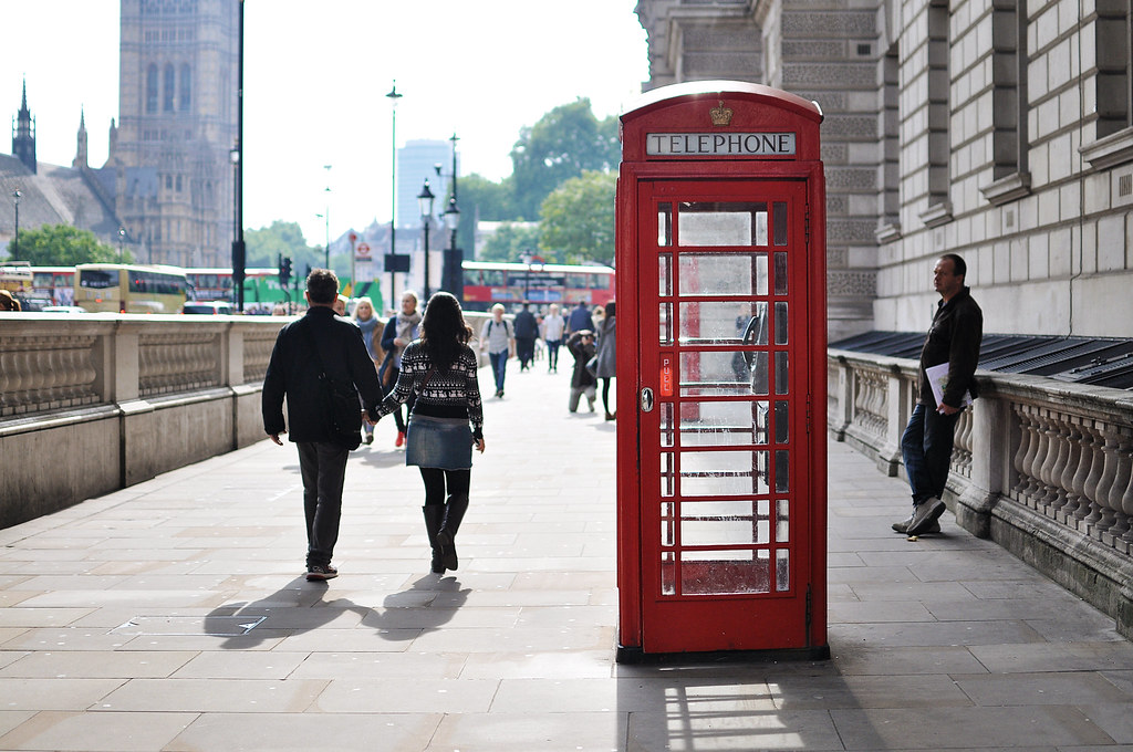 Telephone Box, Parliament St., London
