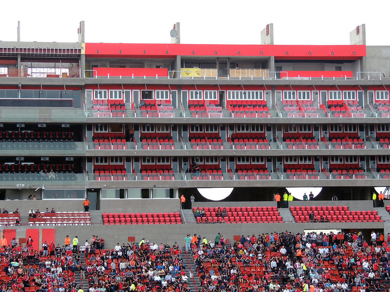 Construccion Estadio Caliente Julio 2013