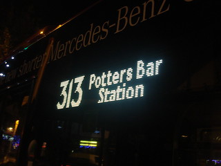 313 to Potters Bar Station