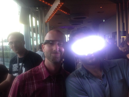 Google glass meets kickstarter #brighteyes #gotoams