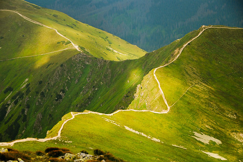 Tatra Mountains - Ridge of Starorobociański WIerch and Siwa Pass by Karol Majewski