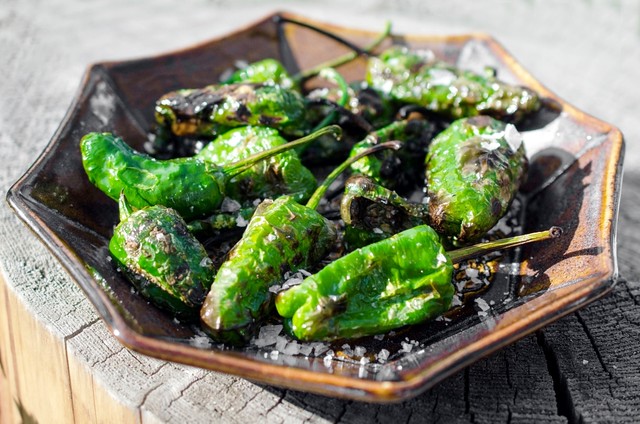 Grilled Padrón Peppers
