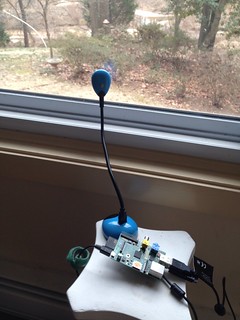 Raspberry Pi Time Lapse setup with HUE webcam