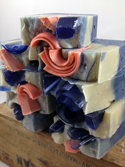 Blueberry Mini Soap Bars by The Daily Scrub
