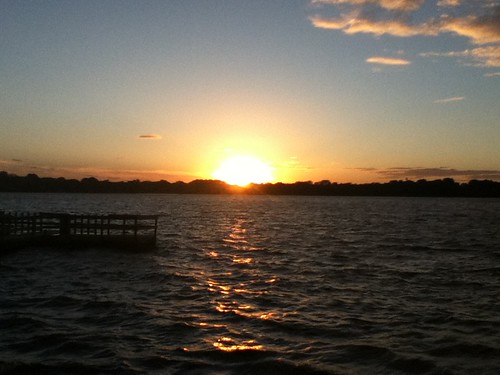 Sunset @ Lake Calhoun at 9pm (6/13/13)
