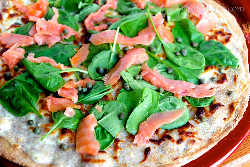 Smoked Salmon and Horseradish Pizza