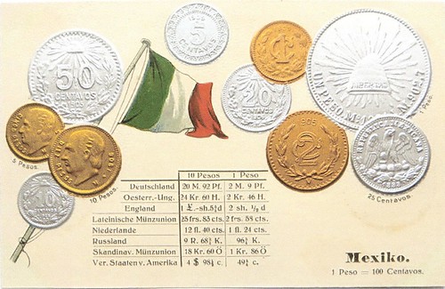Mexico Coin Card obv -DE