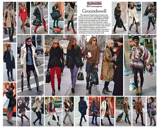 BILL CUNNINGHAM for The Cut / New York Mag / source images